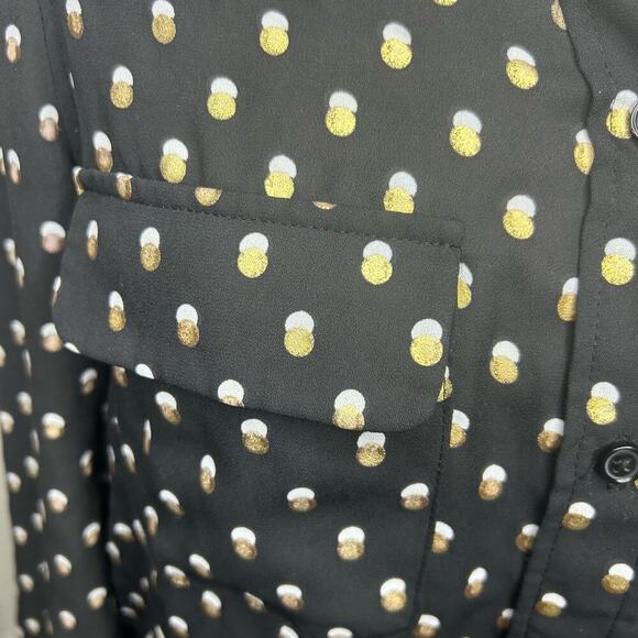 WHOWHATWEAR Size Small Women's Business Shirt Blouse Polyester - Picture 6 of 9